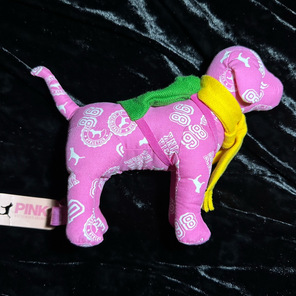 2007 Victoria's Secret PINK DOG PLUSH WITH BACKPACK